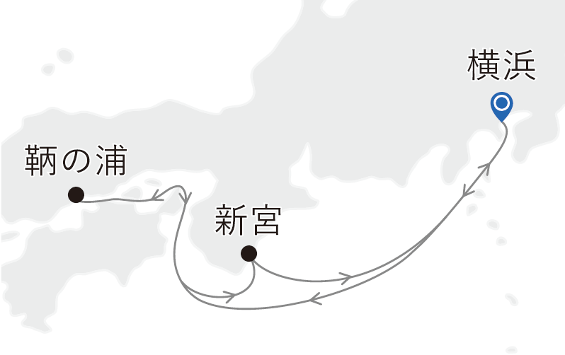 郵輪航線圖