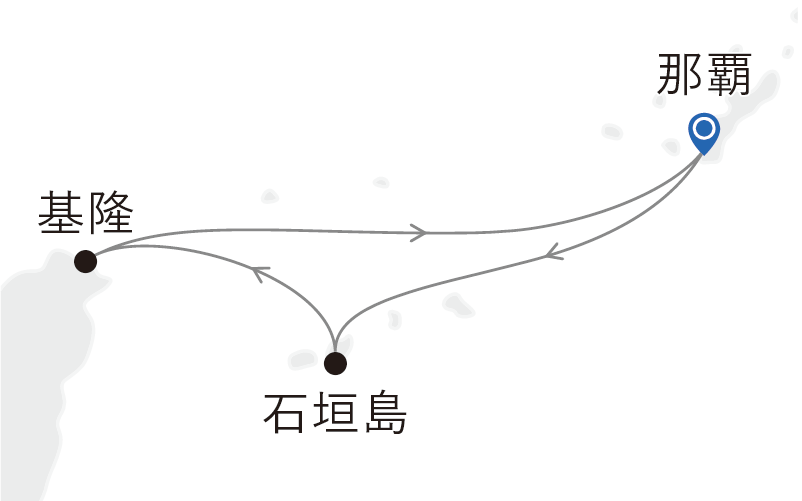 郵輪航線圖