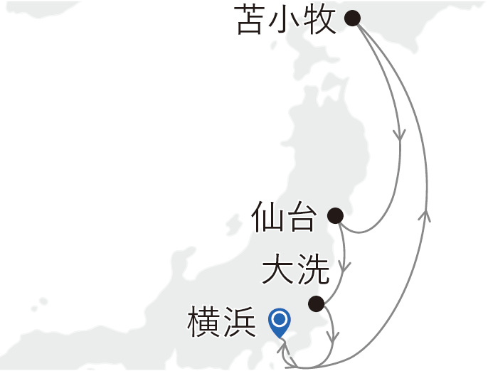 郵輪航線圖
