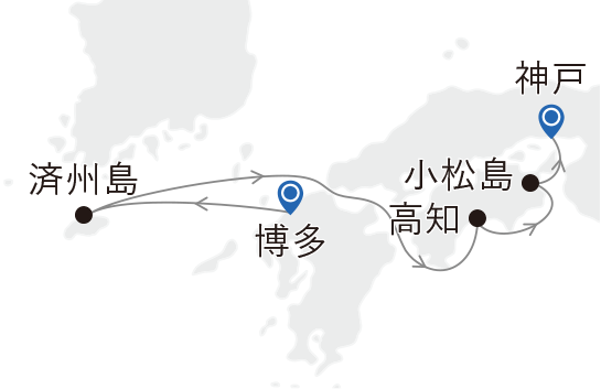 郵輪航線圖