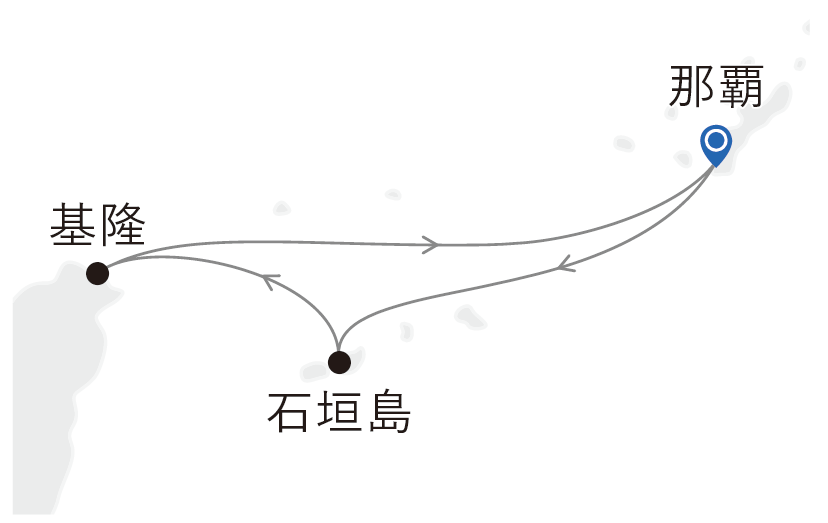 郵輪航線圖
