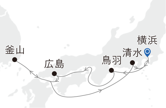 郵輪航線圖