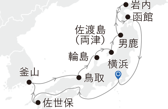 郵輪航線圖
