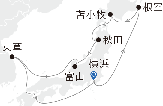 郵輪航線圖