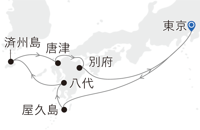 郵輪航線圖