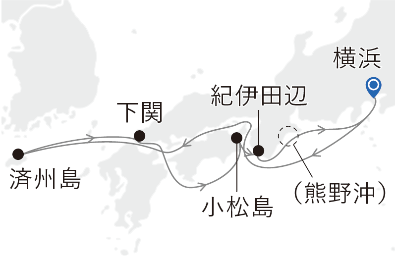 郵輪航線圖