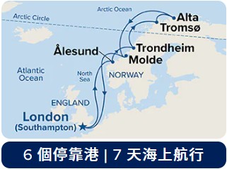 郵輪航線圖