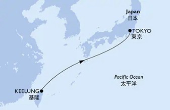 郵輪航線圖